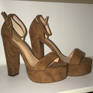 Brown heels